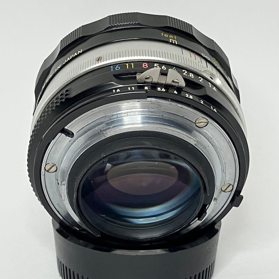 Nikkor-S.C 50mm f/1.4 AI改 単焦点レンズ、オールドレンズ