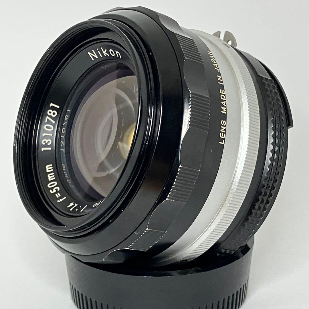 Nikkor-S.C 50mm f/1.4 AI改 単焦点レンズ、オールドレンズ