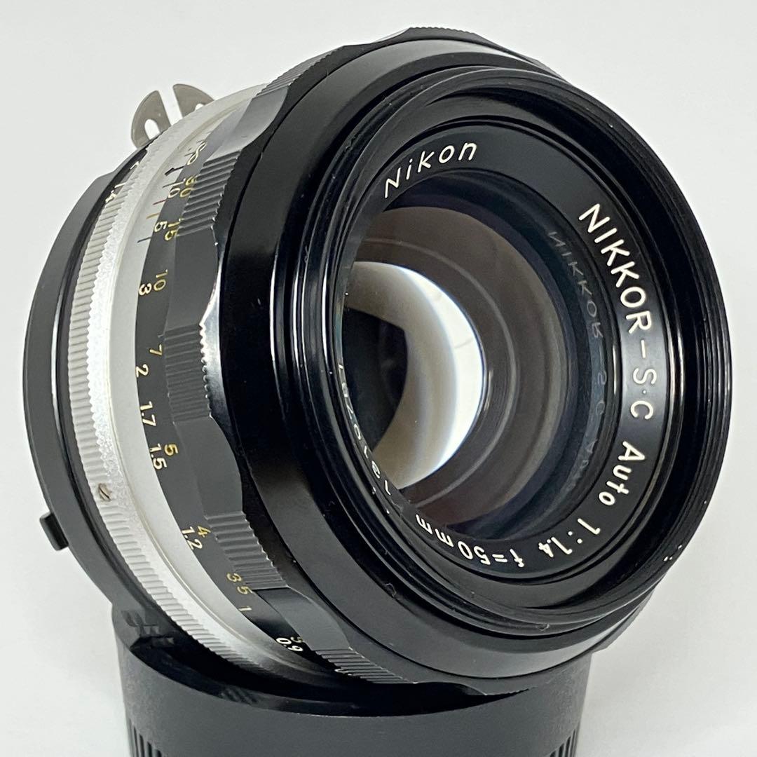 Nikkor-S.C 50mm f/1.4 AI改 単焦点レンズ、オールドレンズ