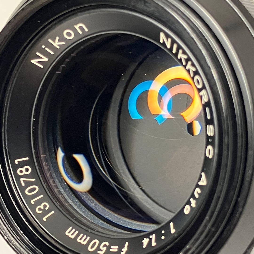 Nikkor-S.C 50mm f/1.4 AI改 単焦点レンズ、オールドレンズ