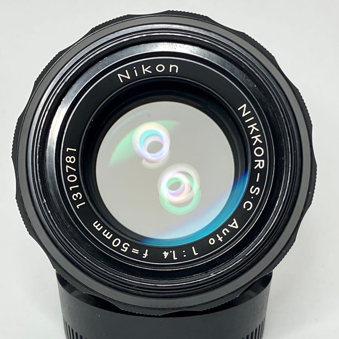 Nikkor-S.C 50mm f/1.4 AI改 単焦点レンズ、オールドレンズ