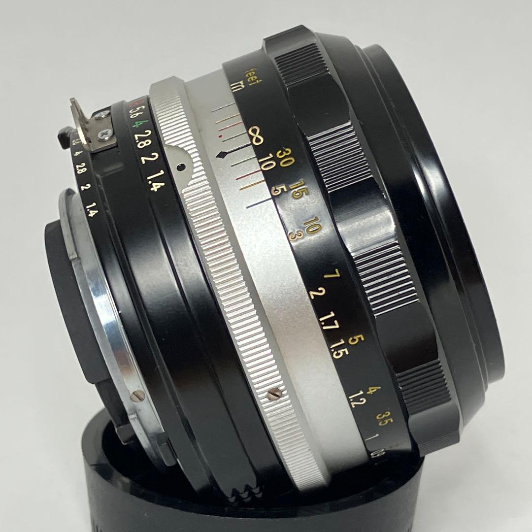 Nikkor-S.C 50mm f/1.4 AI改 単焦点レンズ、オールドレンズ