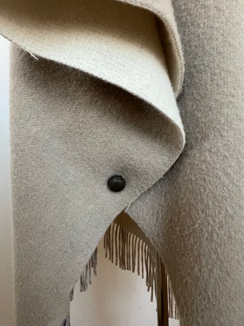 グレースコンチネンタル　ポンチョ　ファーポンチョ　リバーシブル