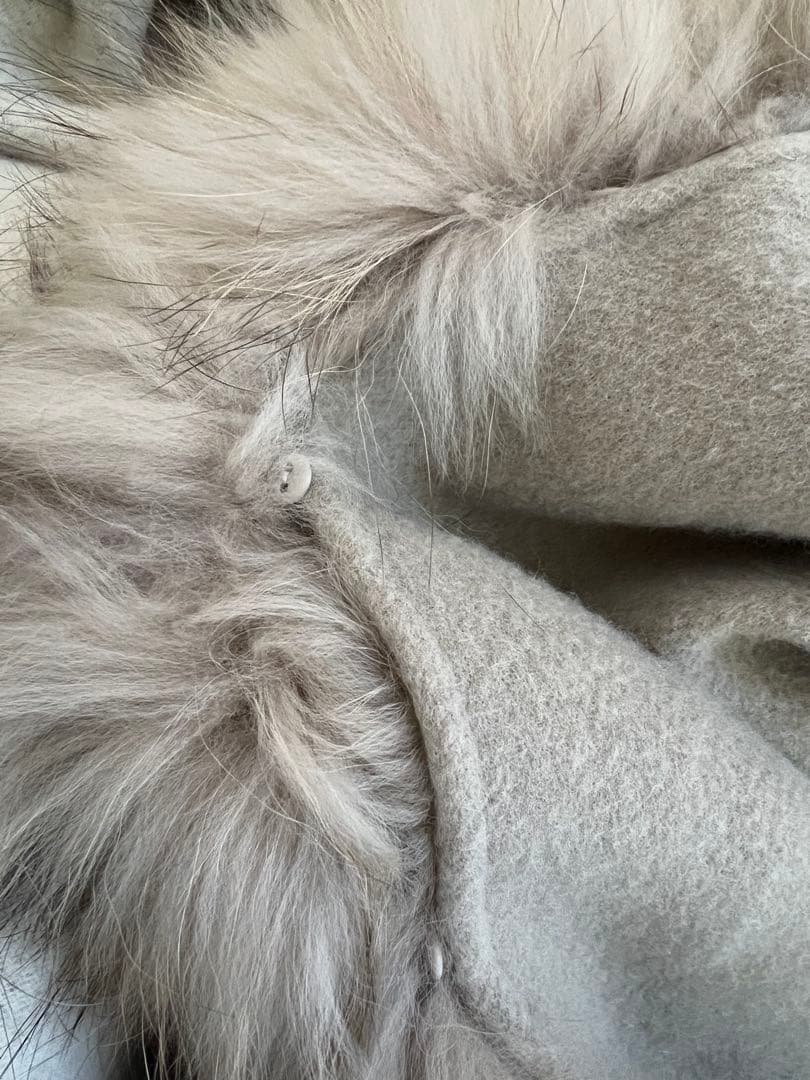 グレースコンチネンタル　ポンチョ　ファーポンチョ　リバーシブル