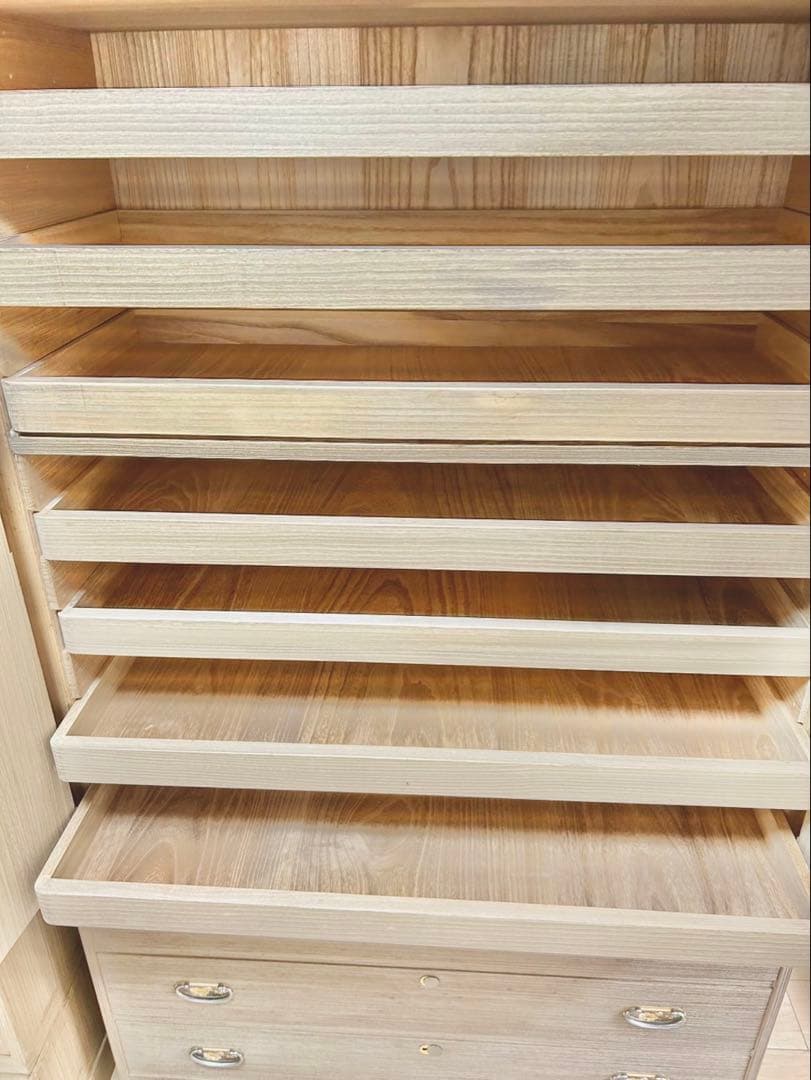 Major　通産大臣指定伝統的工芸品 最高級 加茂桐箪笥　着物　使用感少