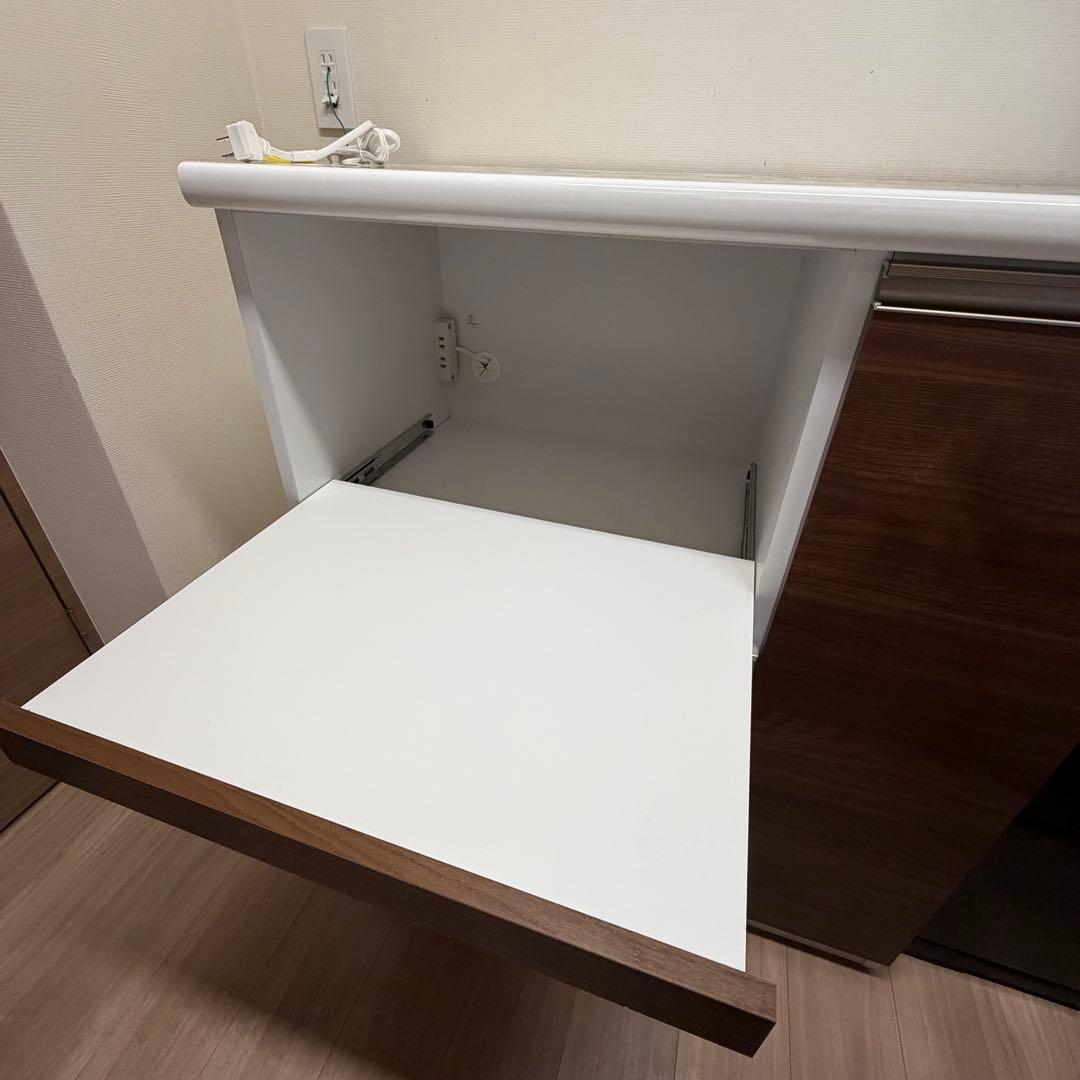 【掲載終了間近】【モイス加工付き】カップボード キッチンボード 食器棚