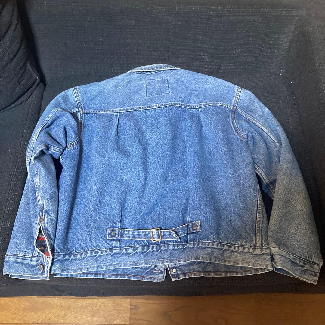 最終価格！1stタイプ　ブランケット　 XLサイズ　デニムジャケット　USA製？