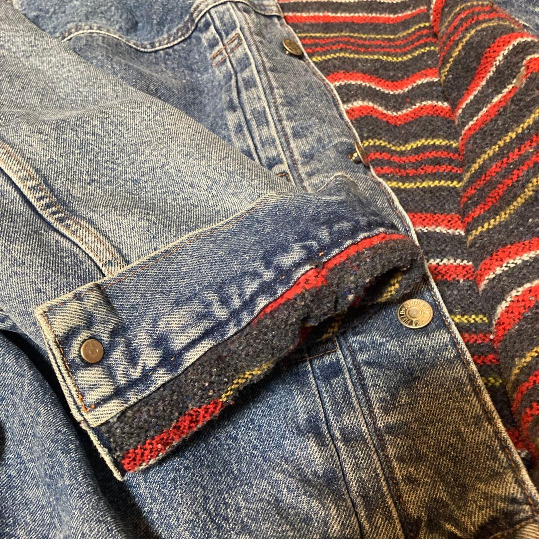 最終価格！1stタイプ　ブランケット　 XLサイズ　デニムジャケット　USA製？