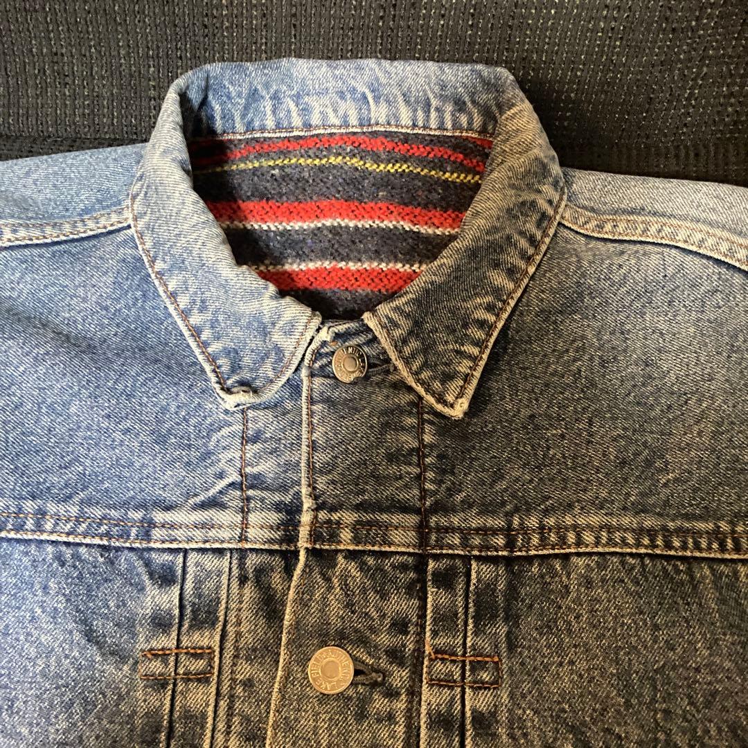 最終価格！1stタイプ　ブランケット　 XLサイズ　デニムジャケット　USA製？