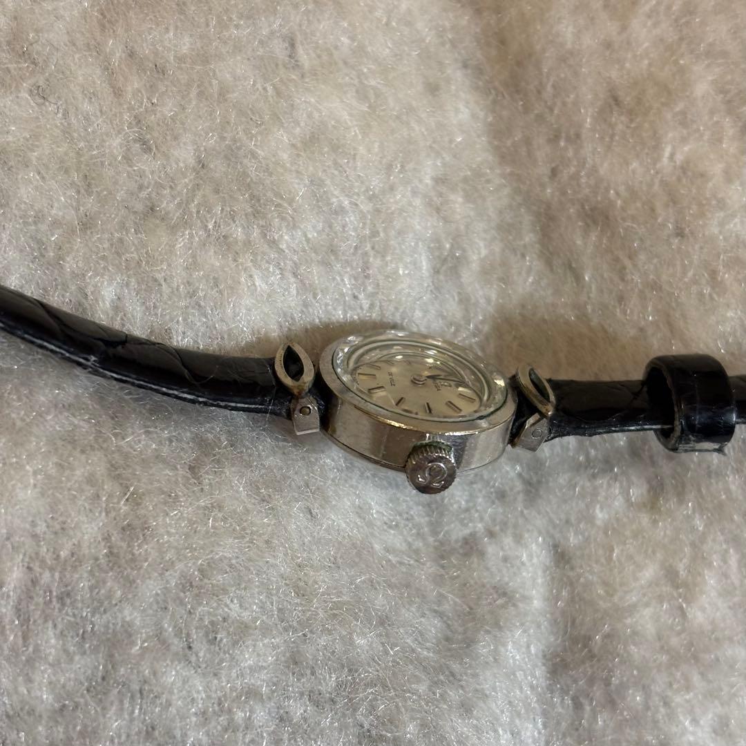 OMEGA デビル　　手巻き　　カットガラス　不動