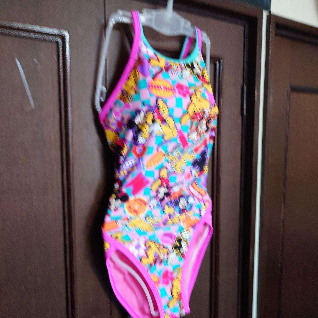 『Oサイズ』ミッキー ミニー カラフル水着 レディース ディズニー 新品未使用