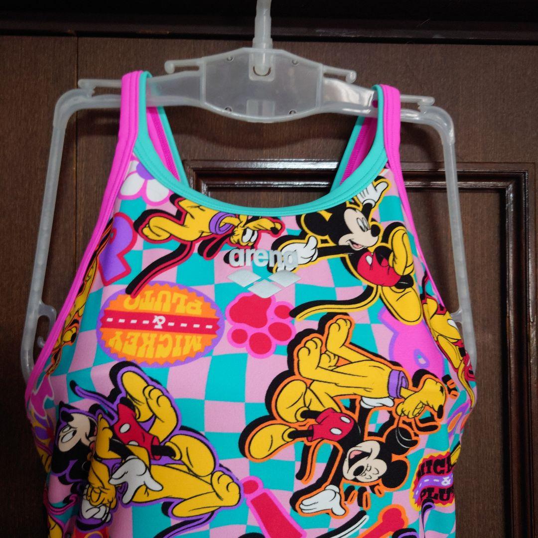 『Oサイズ』ミッキー ミニー カラフル水着 レディース ディズニー 新品未使用