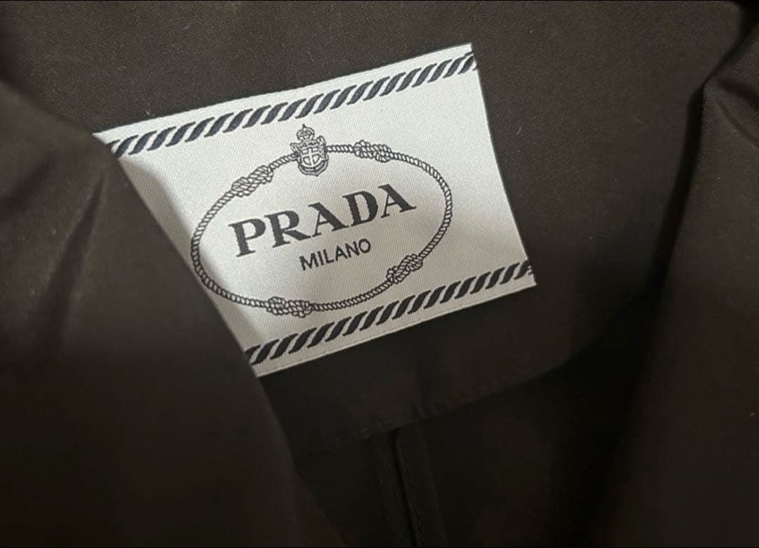 PRADA プラダ　トレンチコート　テクニカルポプリン