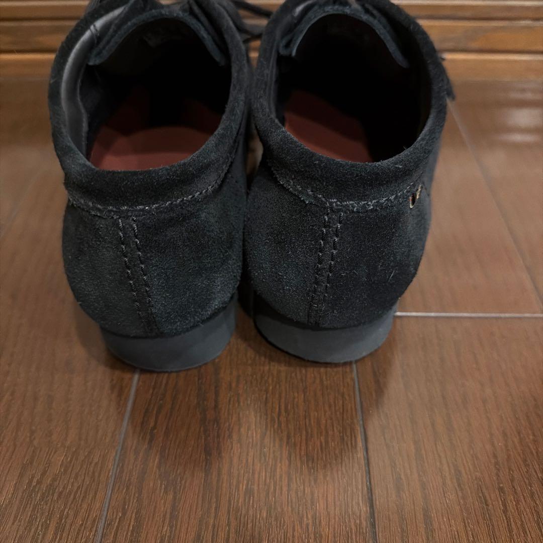 【美品】クラークス ワラビーブーツ 黒 GTX ゴアテックス vibramソール