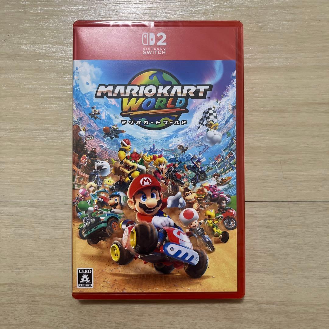 新品未開封 マリオカートワールド Switch2 ソフト パッケージ版