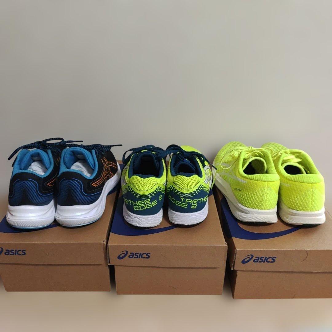 ASICS スニーカー 3足セット