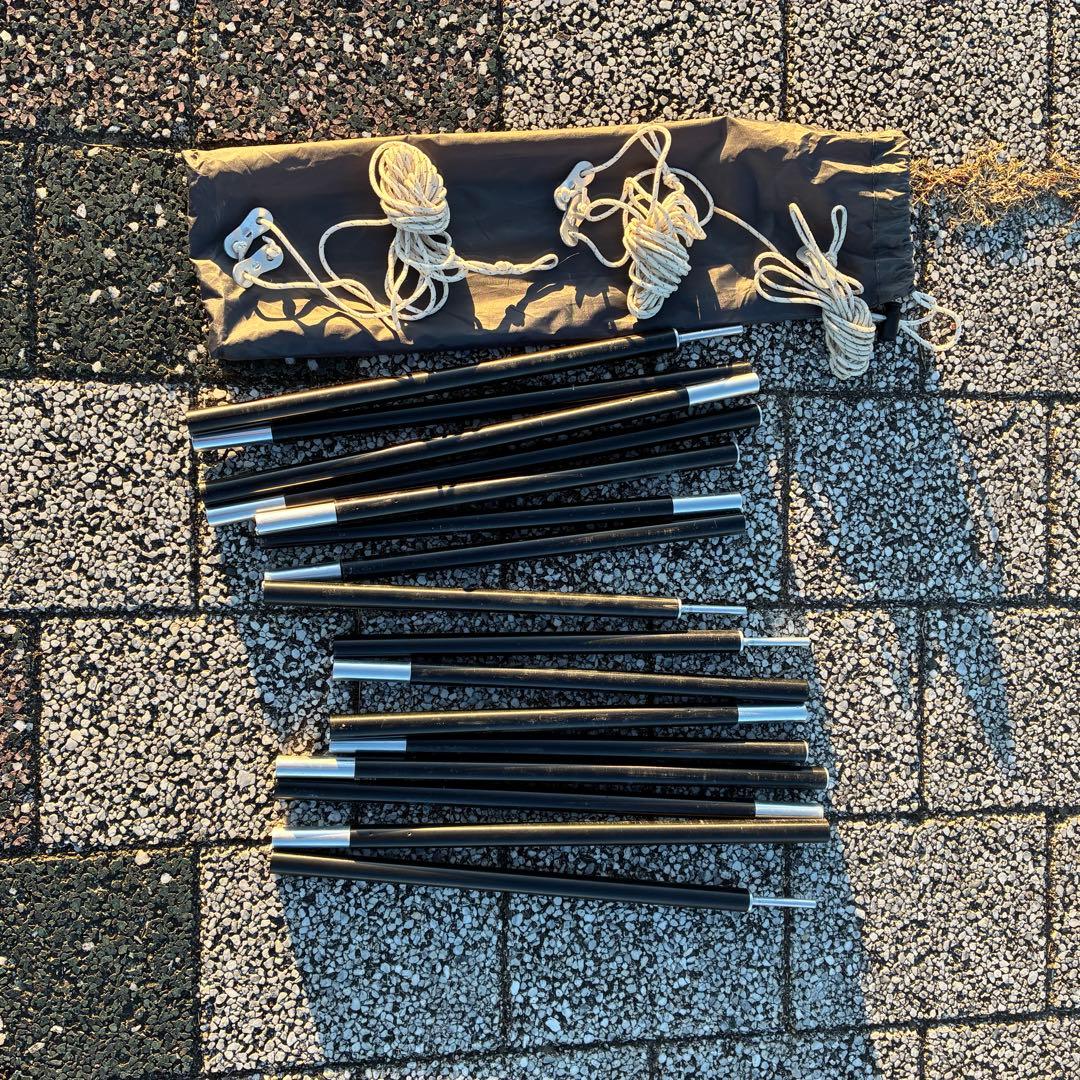 バンドック ソロベースex BDK-79EX TC 難燃素材　パップテント