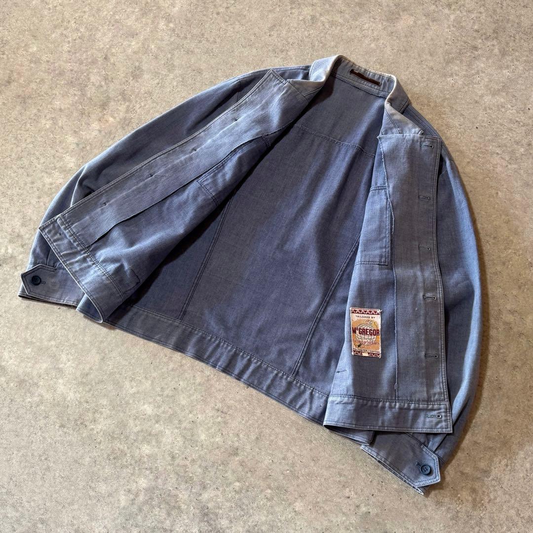 60s 70s McGREGOR マクレガー カバーオール デニムジャケット