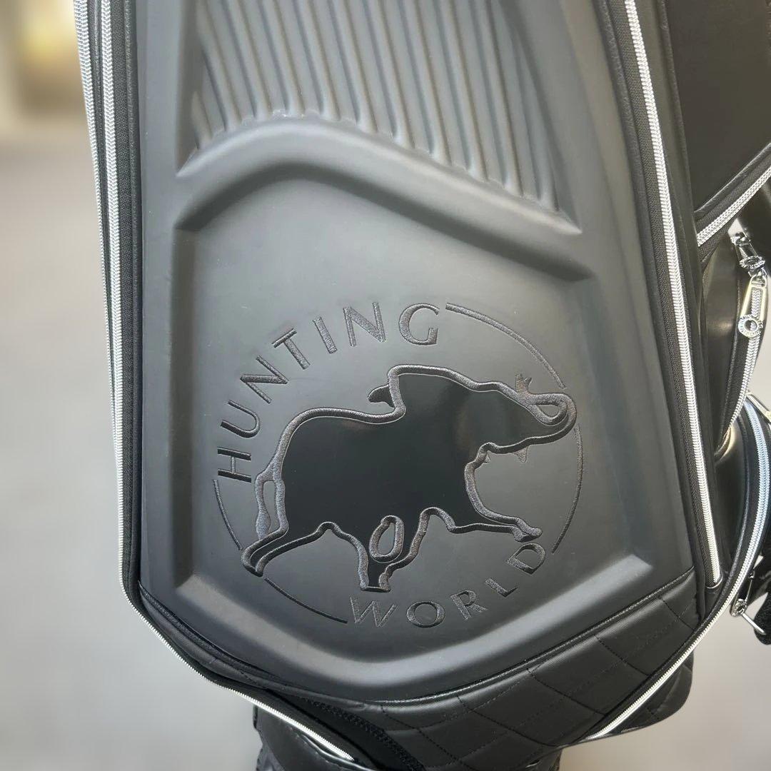 【美品】【稀少】【最高級】ハンティングワールド　キャディバッグ【タイムセール】