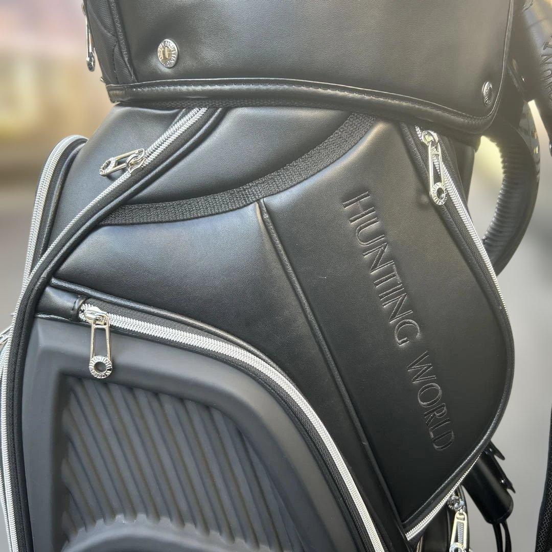 【美品】【稀少】【最高級】ハンティングワールド　キャディバッグ【タイムセール】