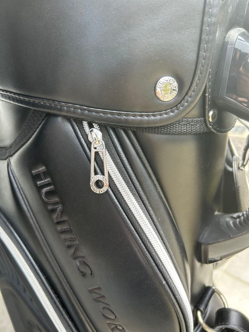 【美品】【稀少】【最高級】ハンティングワールド　キャディバッグ【タイムセール】