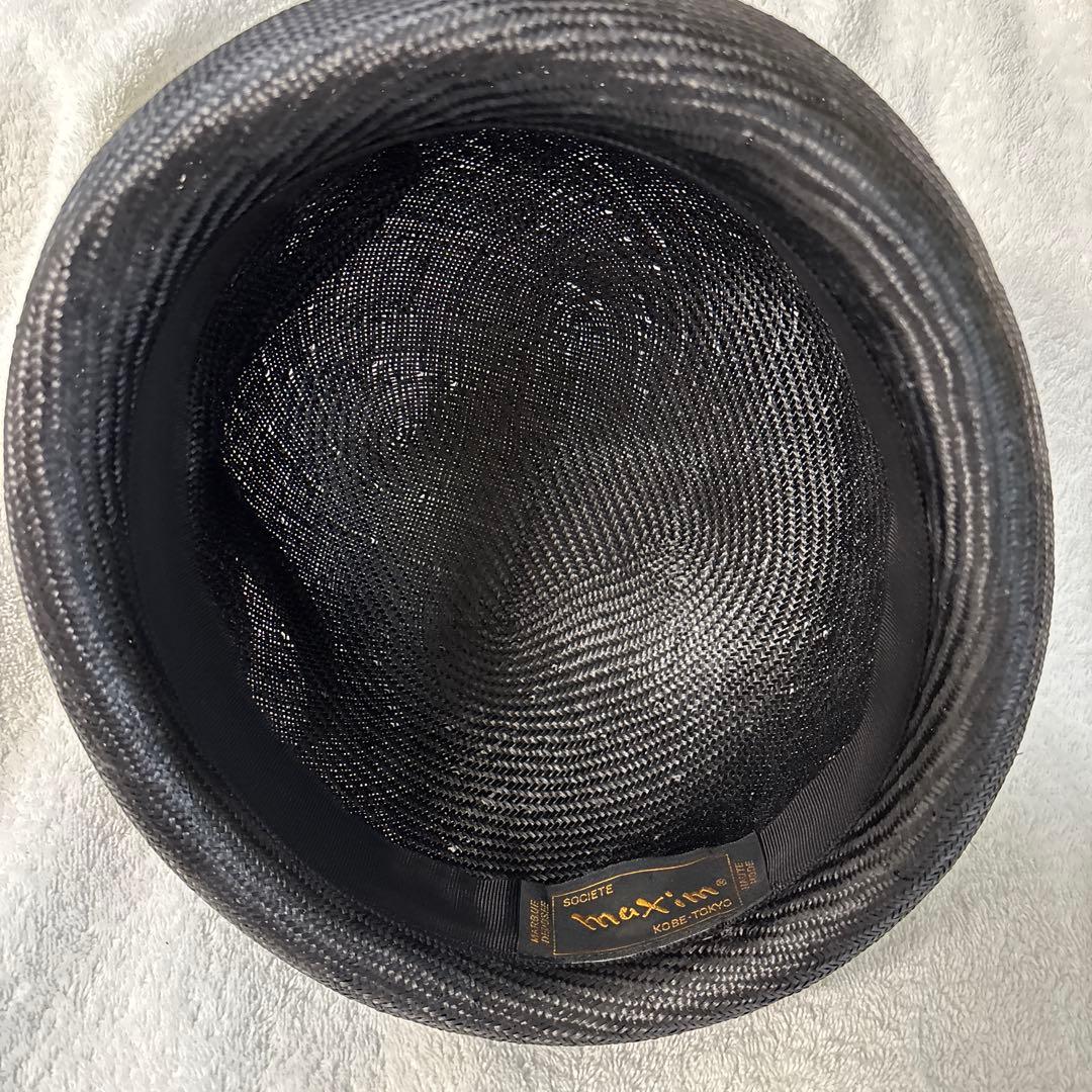 マキシン　夏用ベレー帽　黒