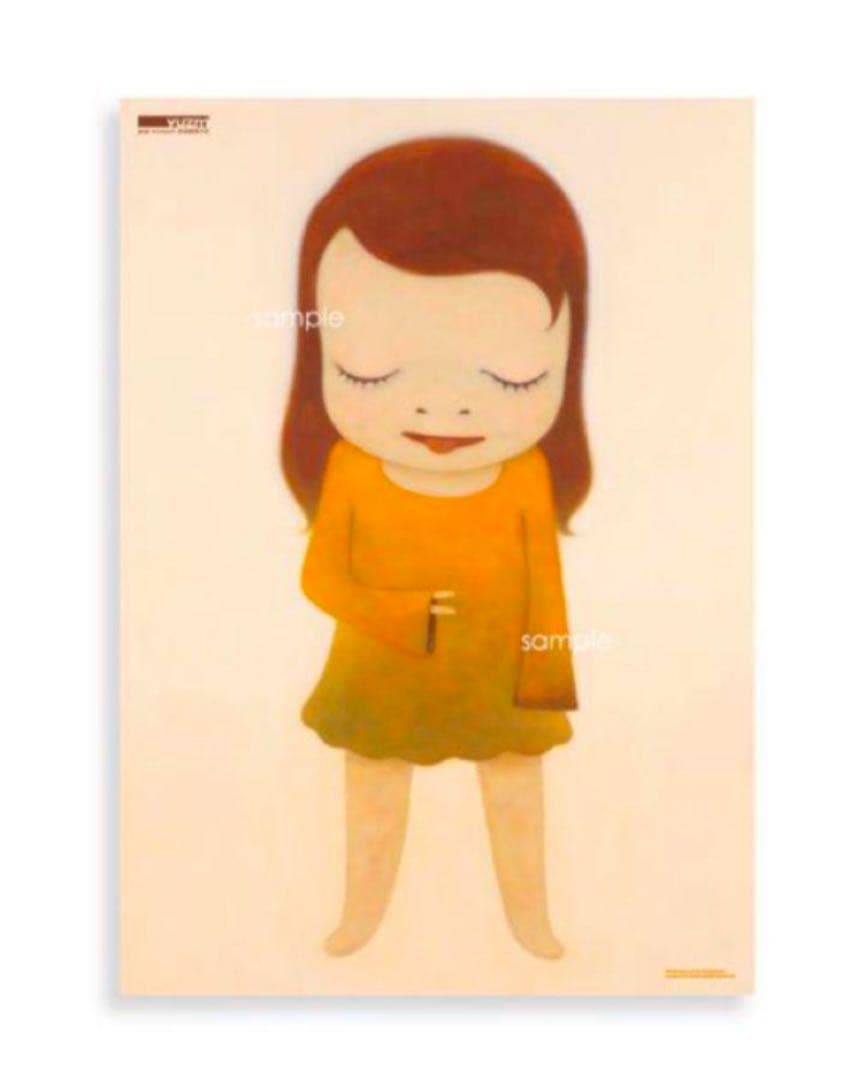 奈良美智 B2ポスター Jolie the Little Thinker Yuz