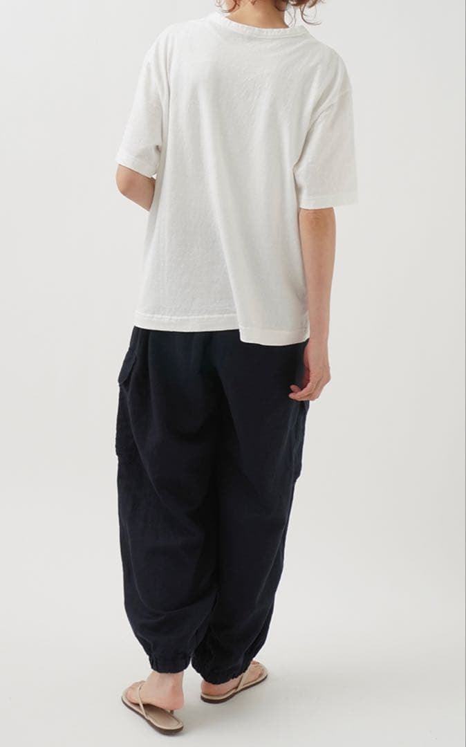 今季発売中 パラスパレス 綿麻シーチング　カーゴイージーパンツ Ｍ