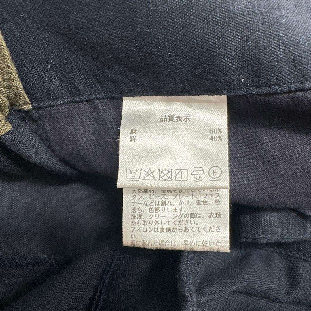 今季発売中 パラスパレス 綿麻シーチング　カーゴイージーパンツ Ｍ