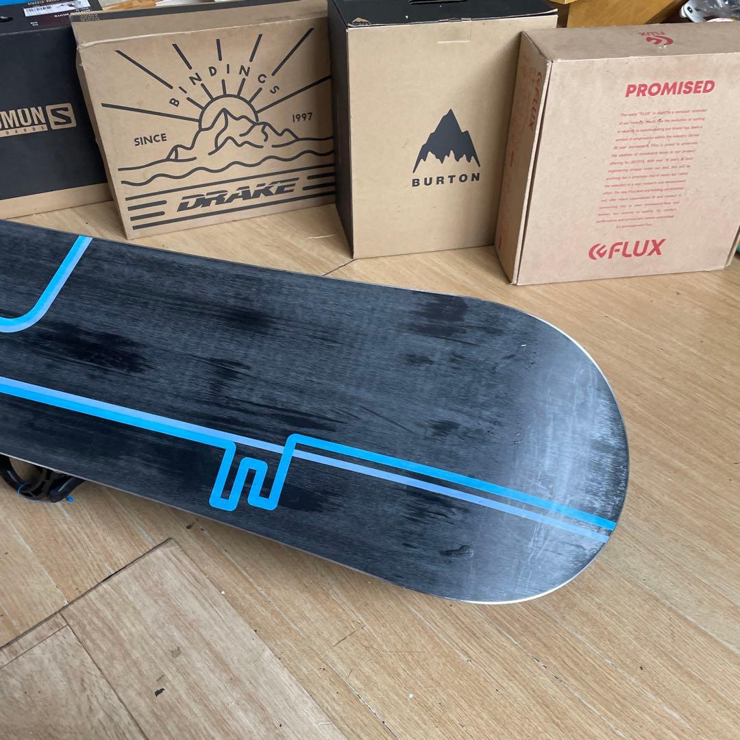 BURTON　バートン　バインディング付　カスタムX兄弟機　スノーボードセット