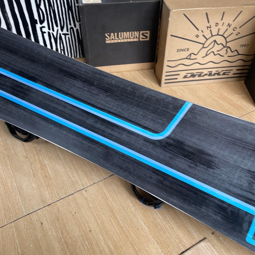 BURTON　バートン　バインディング付　カスタムX兄弟機　スノーボードセット