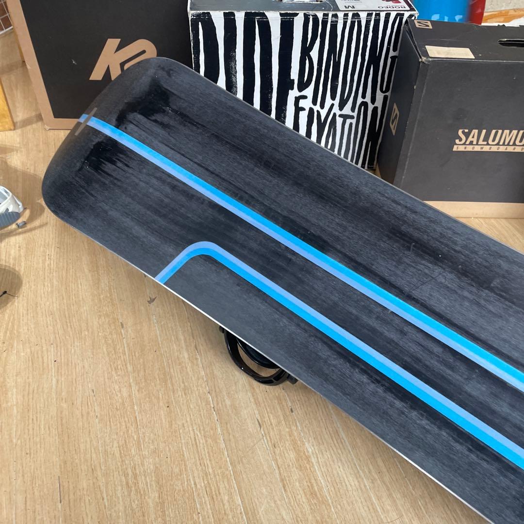 BURTON　バートン　バインディング付　カスタムX兄弟機　スノーボードセット