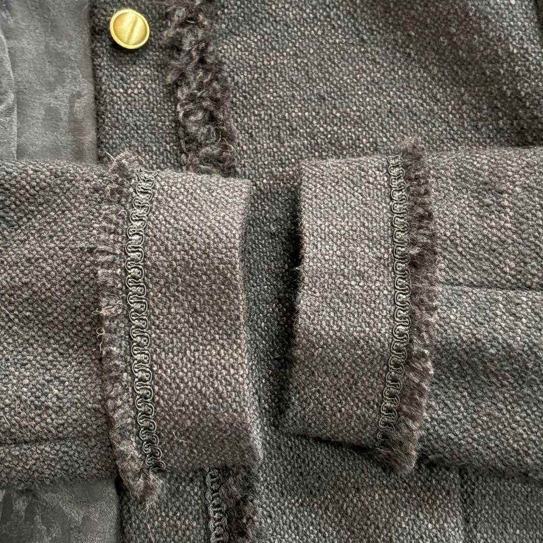 新品IENA Bouquet de L'UNE 　別注ツイードジャケット金ボタン