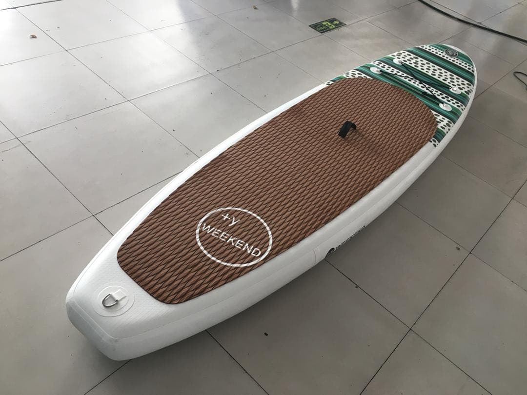 Boardworks, +y Design インフレータブルSUP mossy