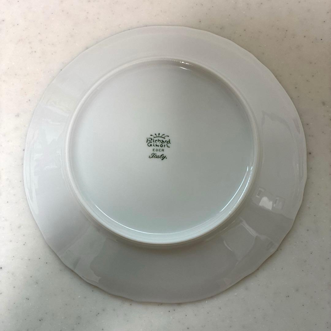 【美品】リチャードジノリ　ベッキオホワイト　デザートプレート　20cm×3枚