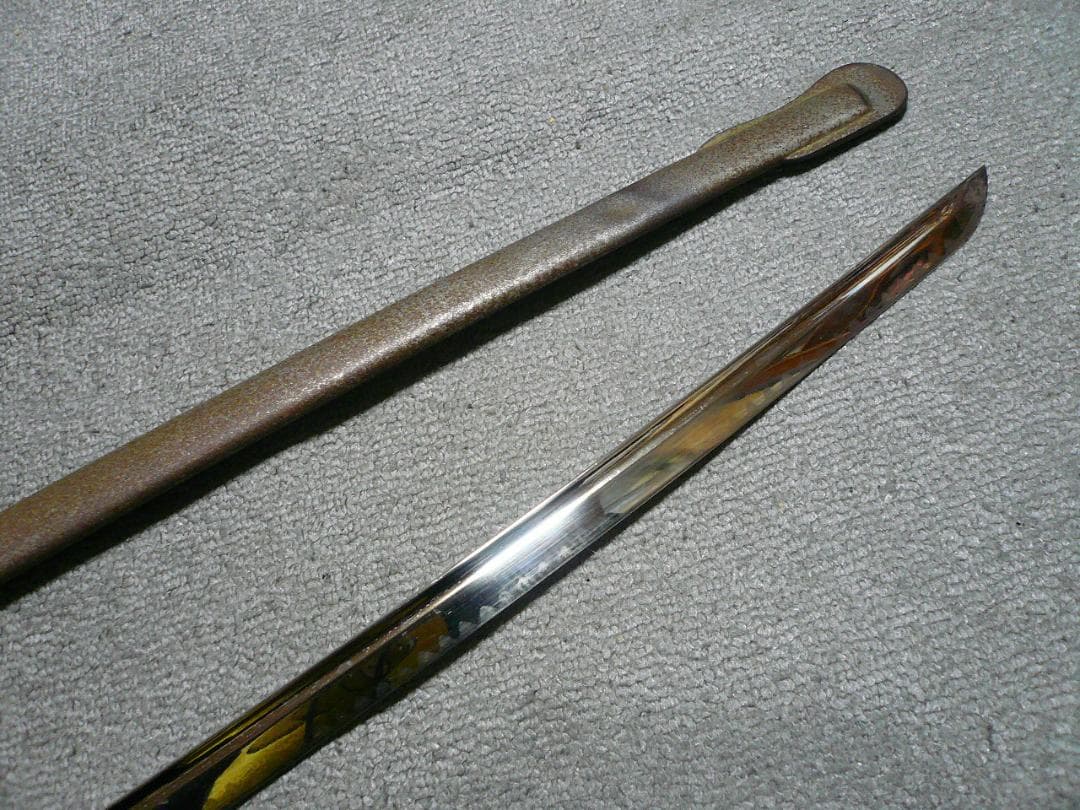 指揮刀 二環吊 儀礼刀 将校 士官 軍刀 サーベル 旧日本軍 陸軍 ②