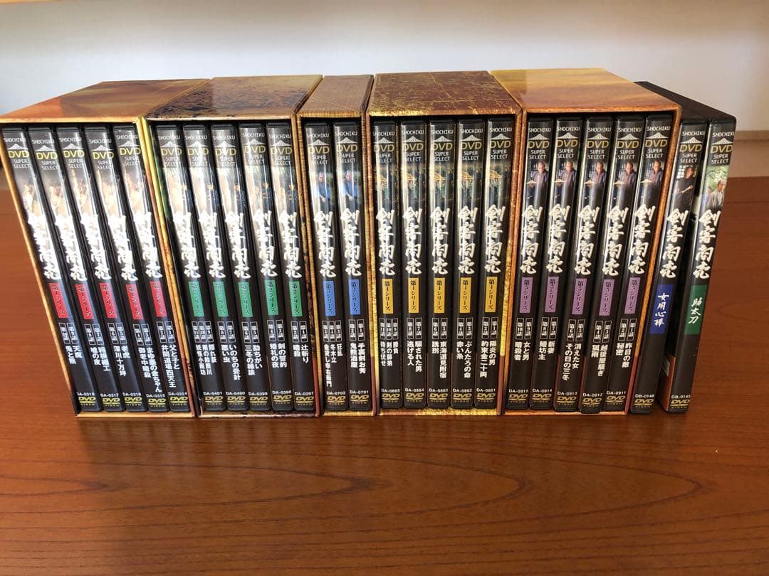 剣客商売 DVD 全16巻 特製ボックス付き+スペシャル版2巻　合計18巻