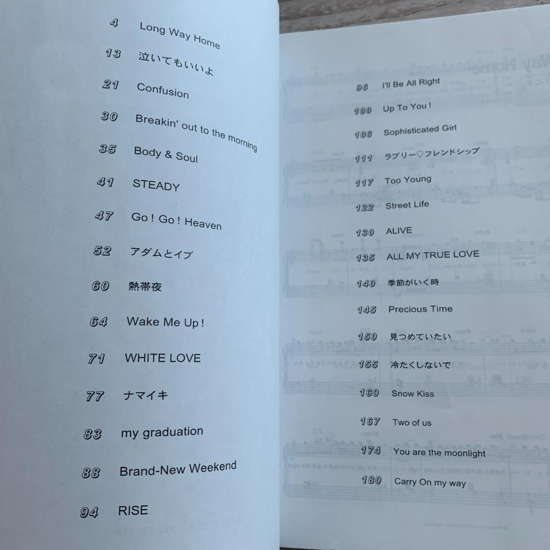 やさしく弾ける SPEED ピアノ ソロ アルバム：楽譜美品