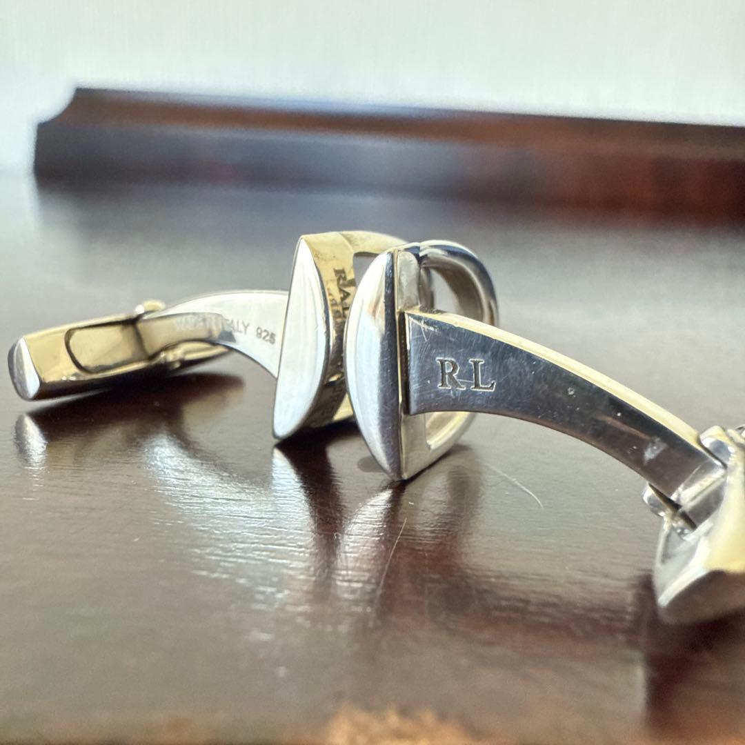 【希少品】RALPH LAUREN カフリンクス　SV925 ラルフローレン