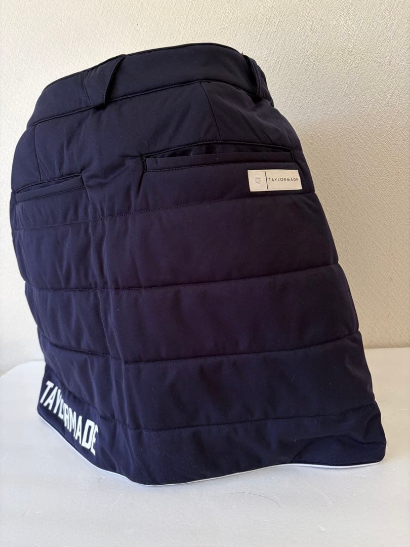 TaylorMade ネイビー 中綿ベスト&スカートセットアップ　L
