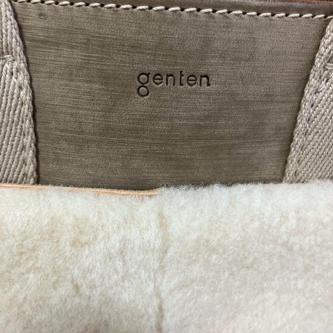 未使用　genten ムートンウォームポケット トートバッグ