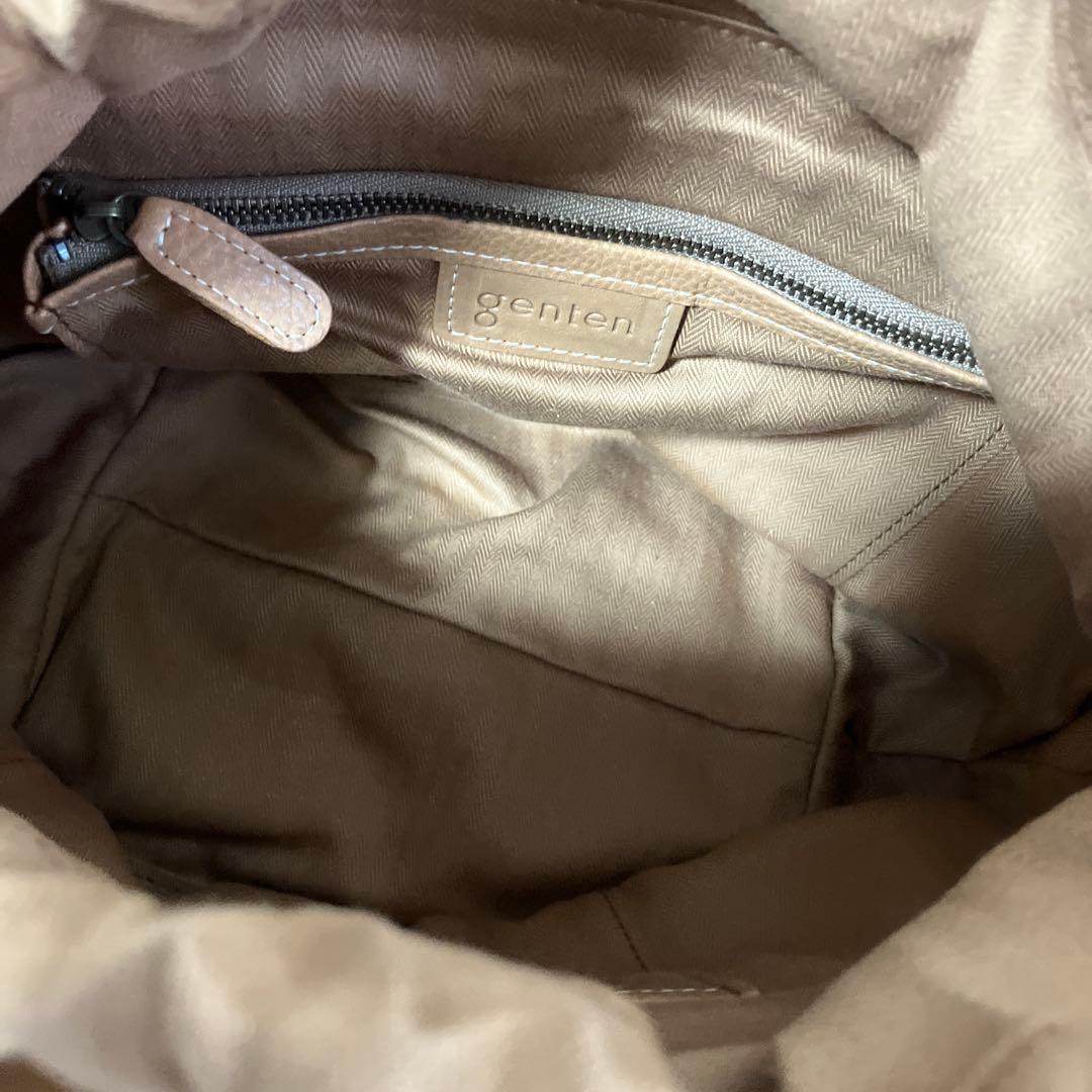 未使用　genten ムートンウォームポケット トートバッグ