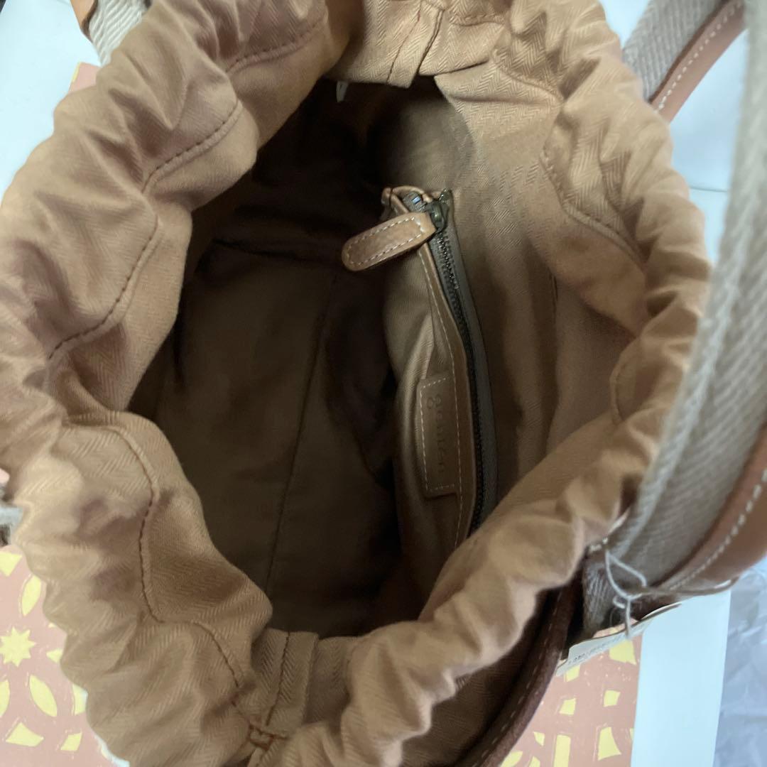 未使用　genten ムートンウォームポケット トートバッグ