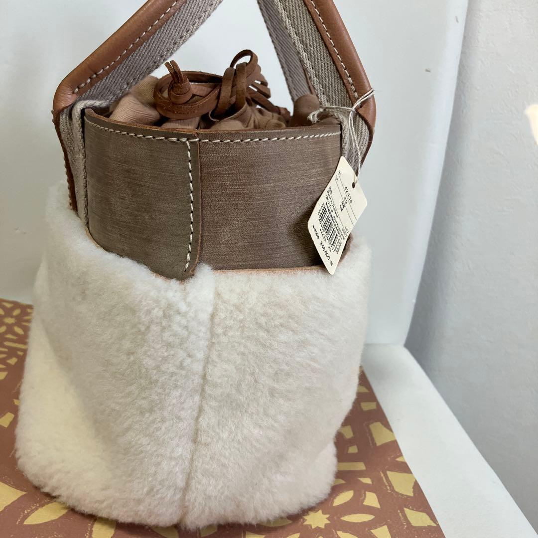 未使用　genten ムートンウォームポケット トートバッグ