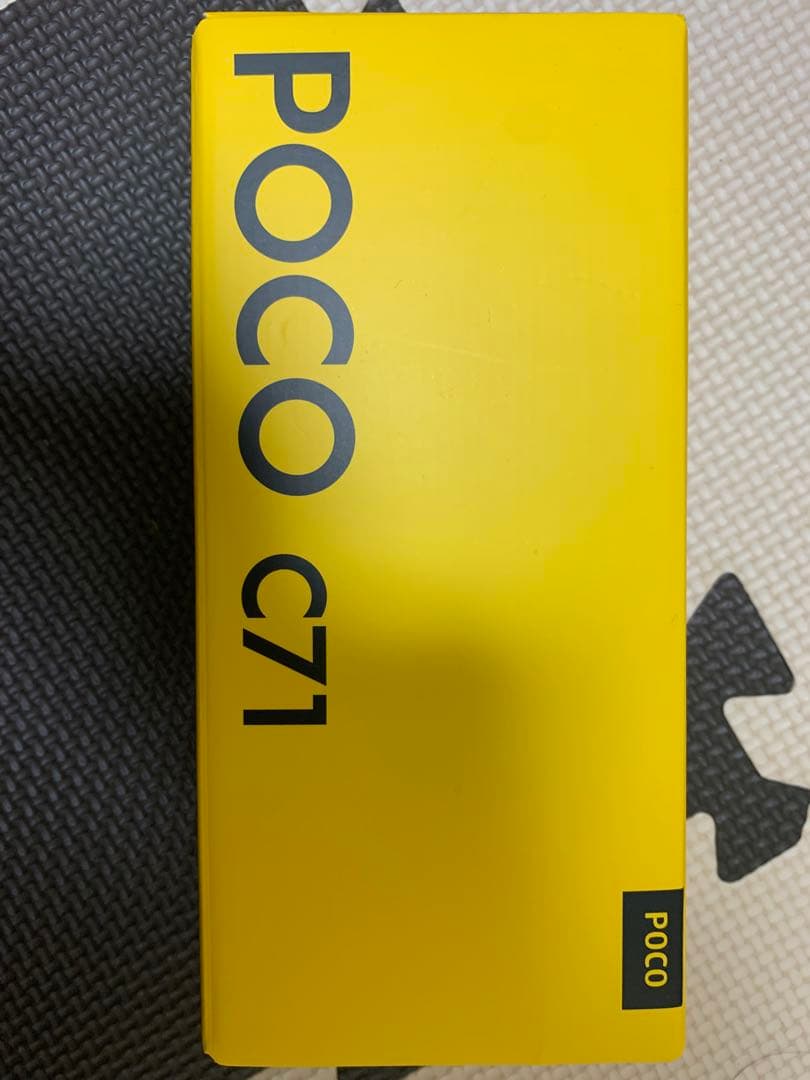 POCO C71 ブラック 3GB RAM 64GB ROM