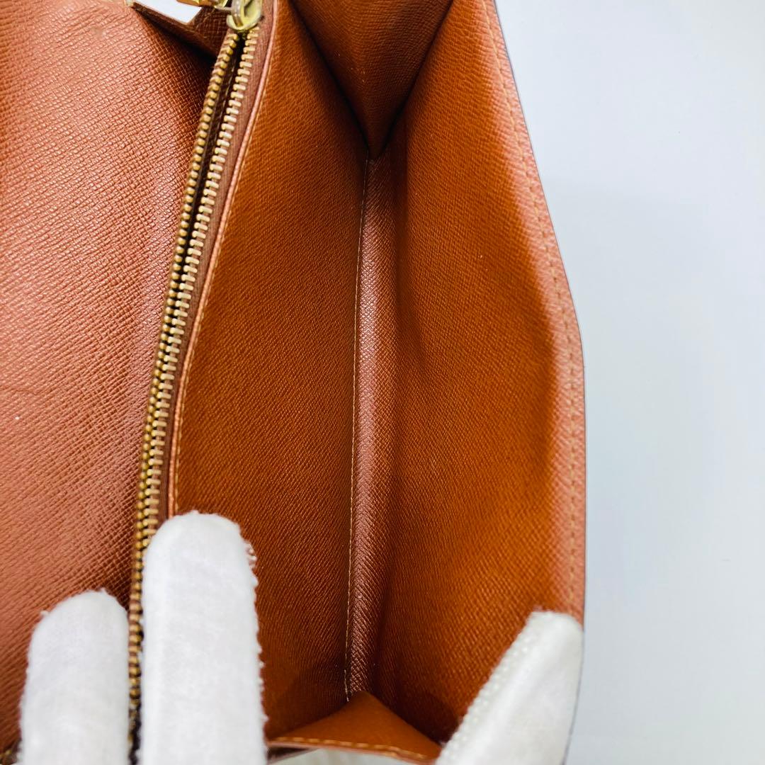 ルイヴィトン LOUIS VUITTON モノグラム 長財布 サラ A874