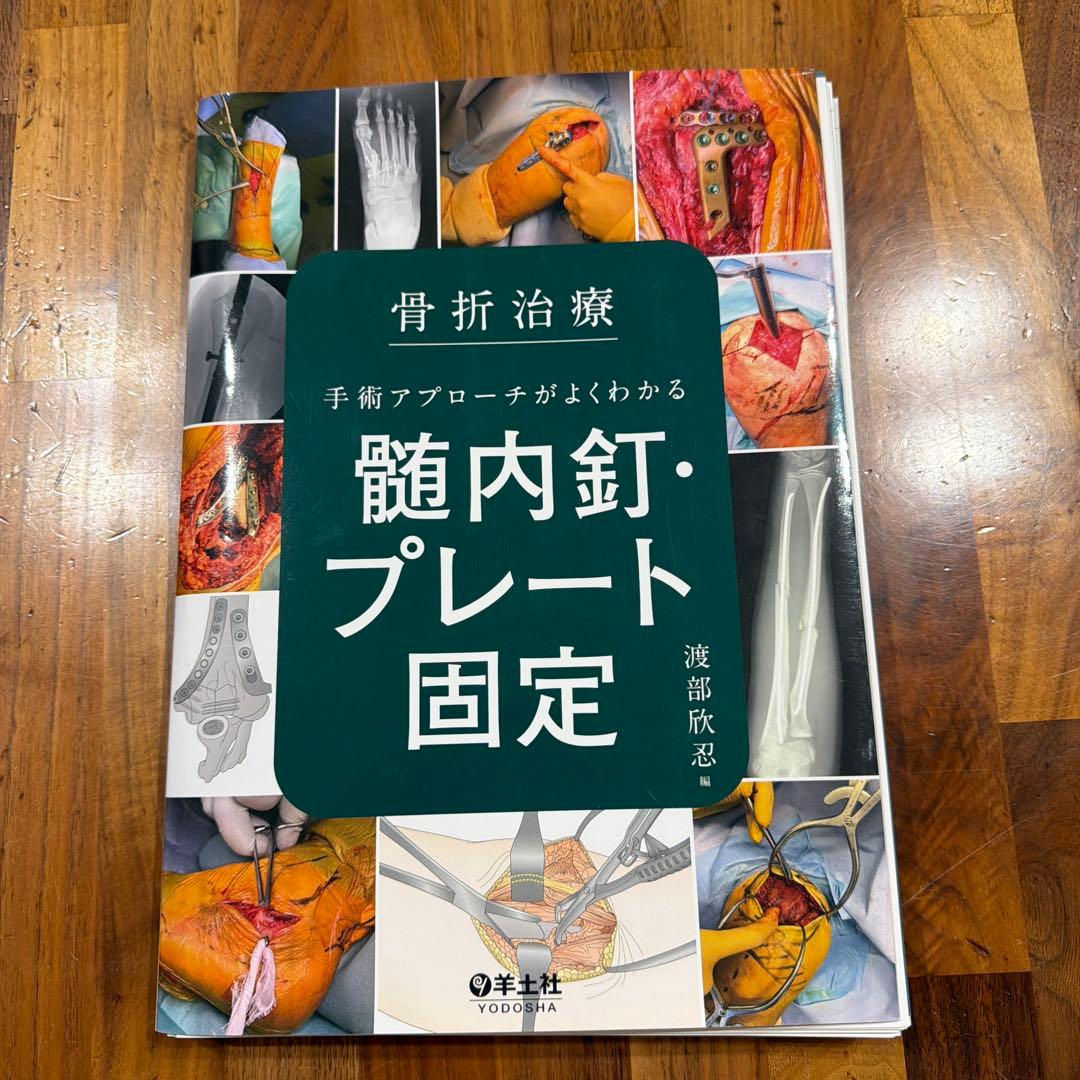 ★裁断済★ 骨折治療 手術アプローチがよくわかる髄内釘・プレート固定