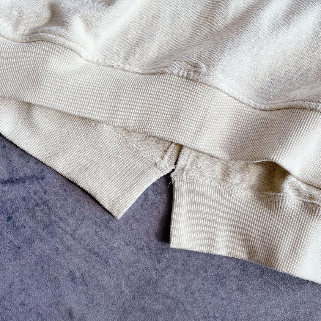 【新品】 tang ⿻ コットン 起毛 ワイドプルオーバー ルーズ ナチュラル