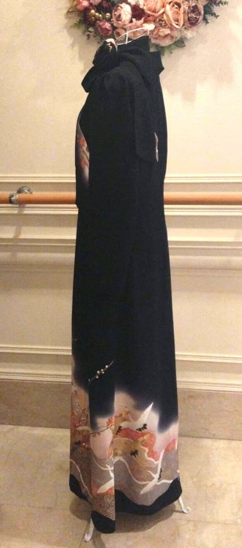 ③着物リメイク✨ М✨上品な留袖ドレス✨