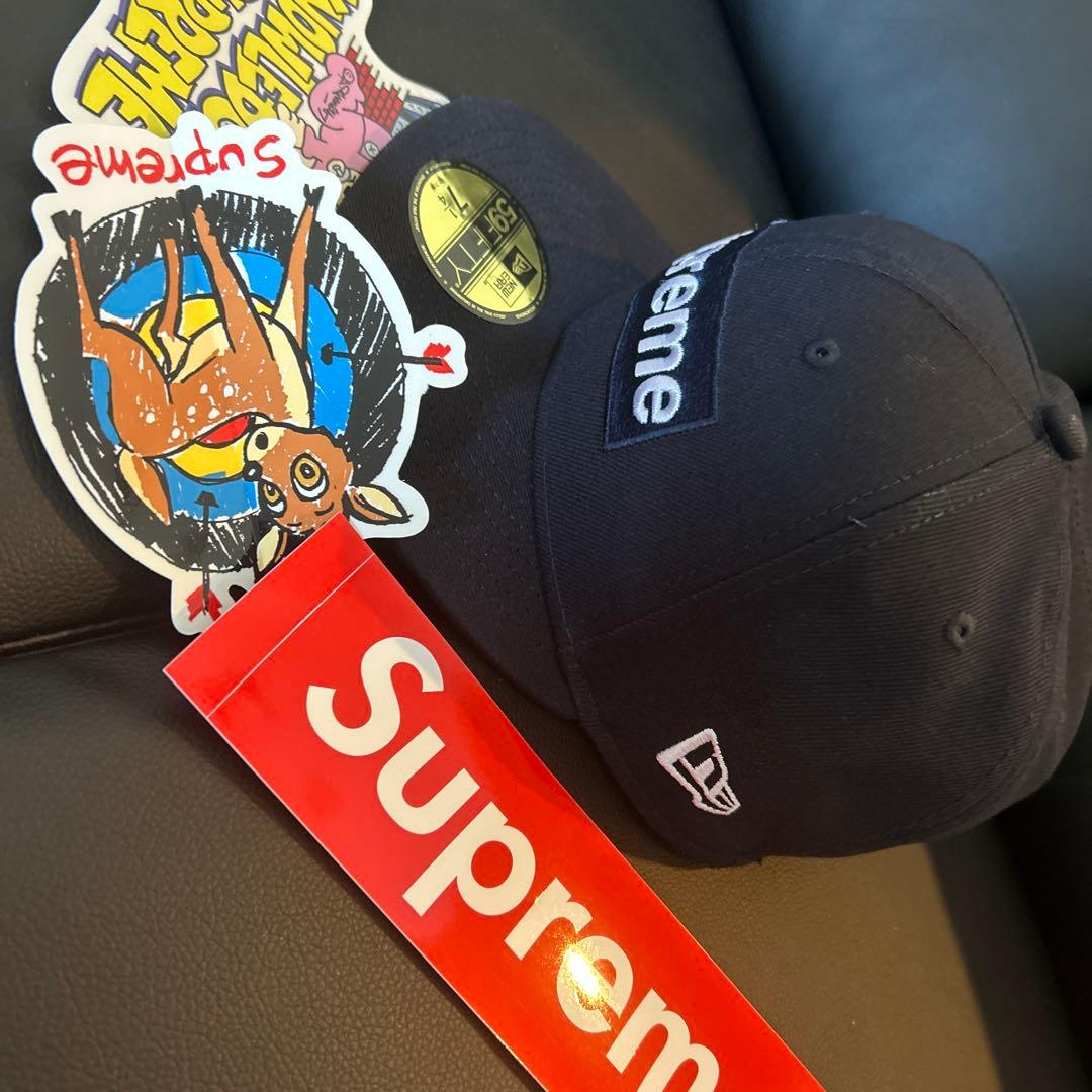 Supreme®/MLB Teams Box Logo New Era®ネイビー